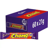 Cadbury Chomp Chocolate Bar 30p PMP 21g (Case of 60)  Adomoo